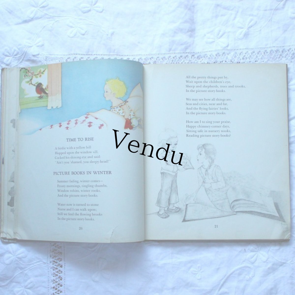 画像7: A Garden of Verses Robert Louis Stevenson Illustrator Fern Bisel Peat (7)