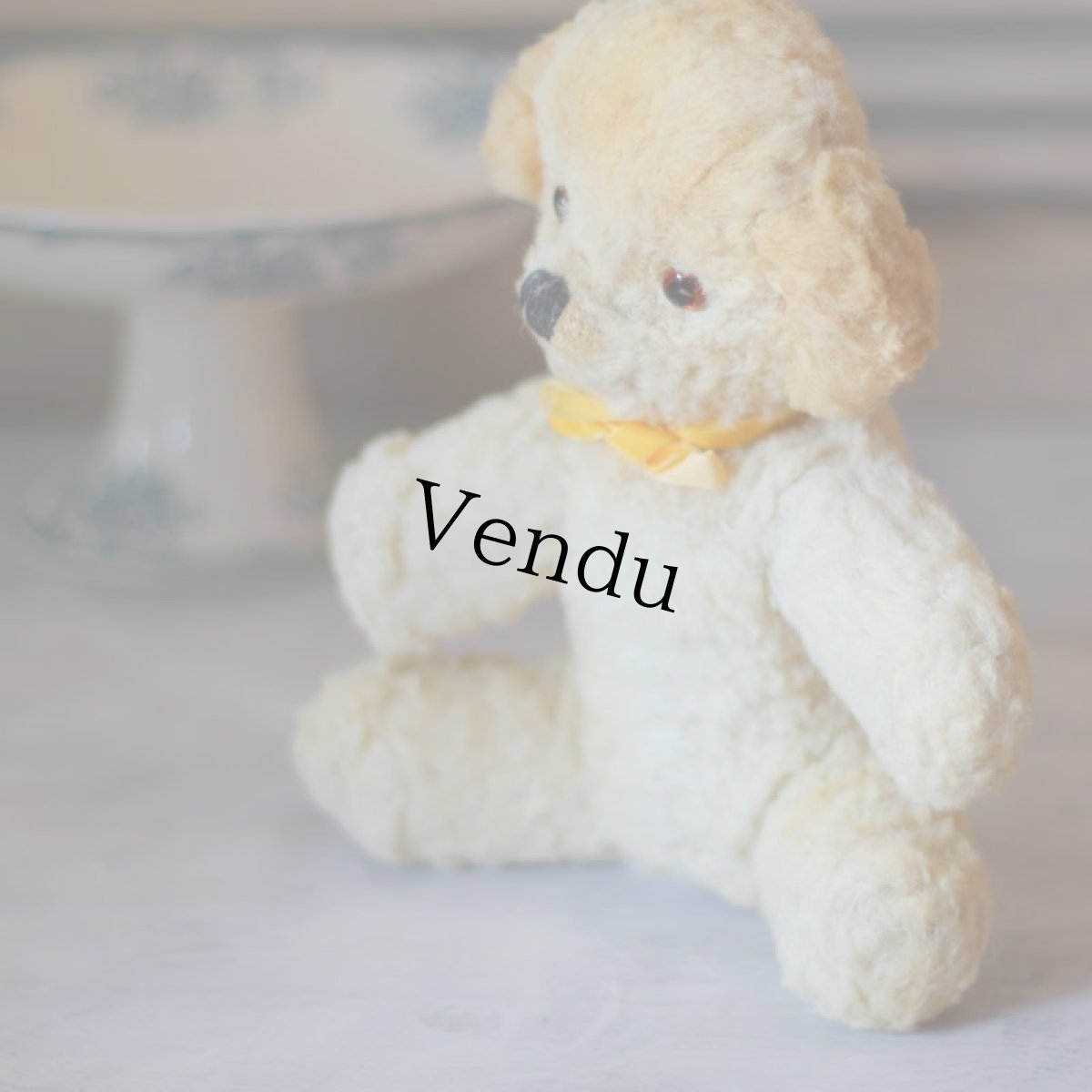 画像2: Ear Bell White Dog Bear (2)