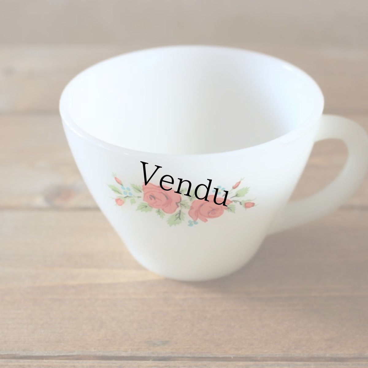 画像10: Fire King ANCHOR HOCKING  Cup&saucer＊ (10)