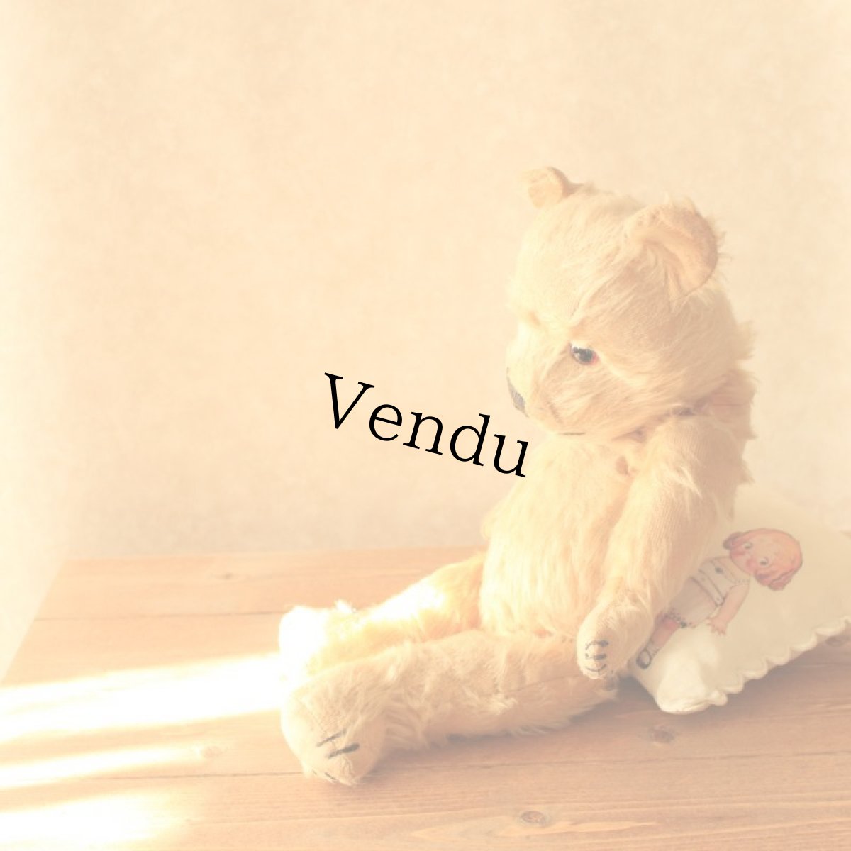 画像10: アンティークテディベア (10)