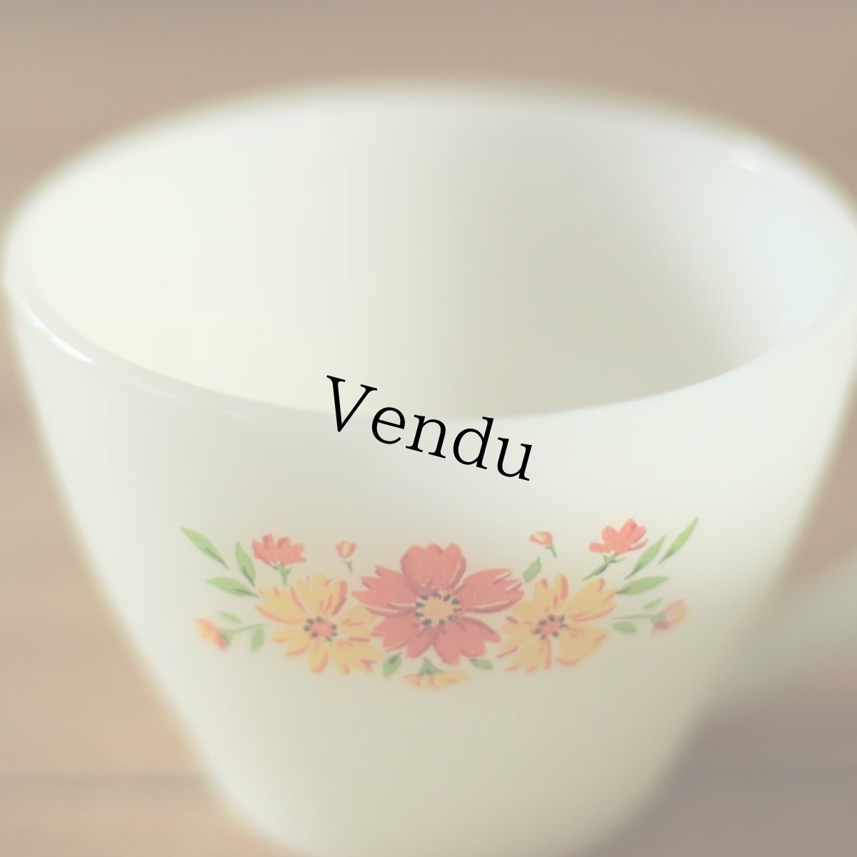 画像3: Fire King ANCHOR HOCKING  Cup&saucer＊ (3)