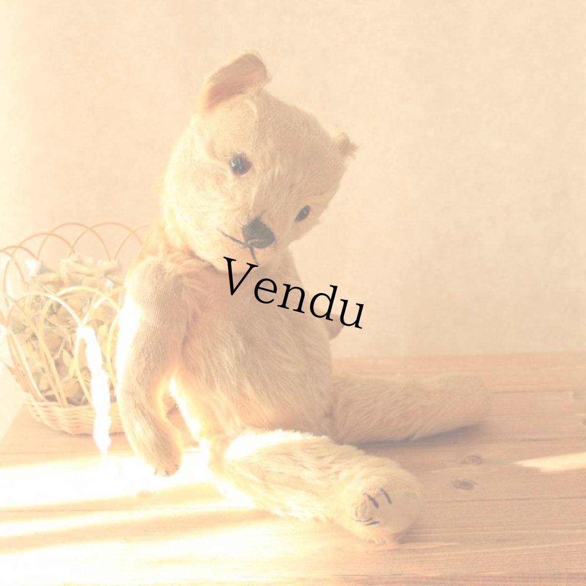 画像11: アンティークテディベア (11)