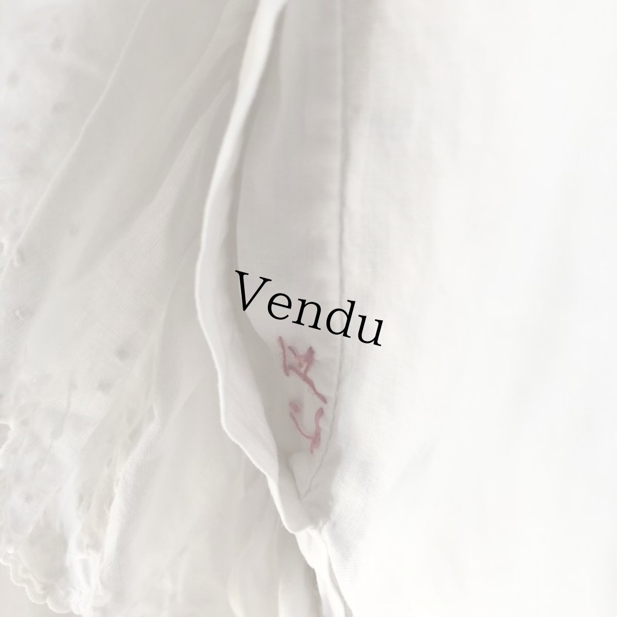 画像9: アンティーク フレンチワンピース (9)