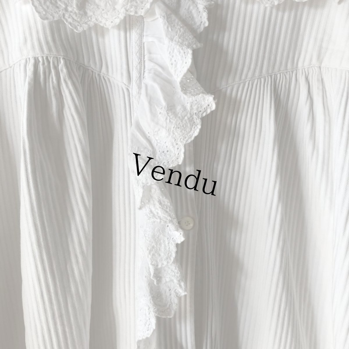 画像6: アンティーク フレンチワンピース (6)