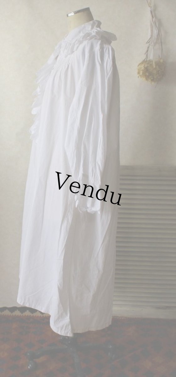 画像4: アンティーク フレンチワンピース (4)