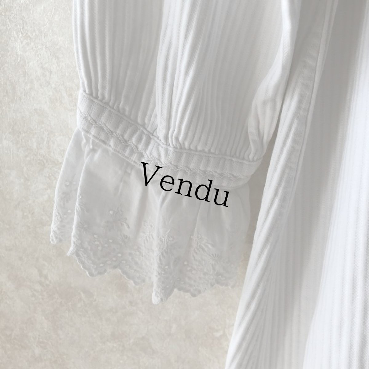 画像10: アンティーク フレンチワンピース (10)