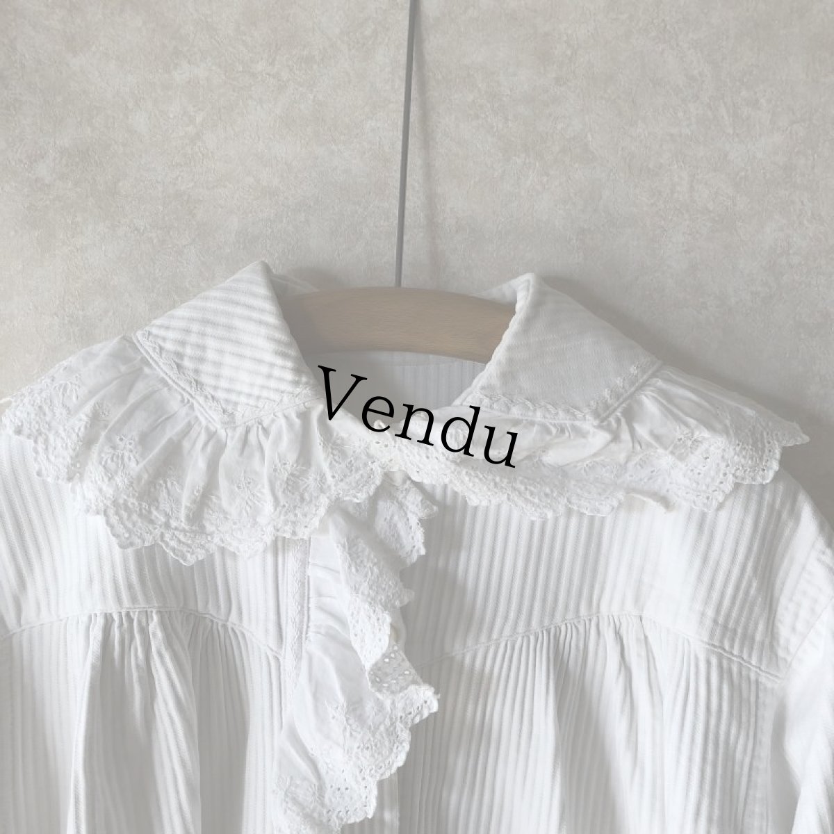 画像5: アンティーク フレンチワンピース (5)