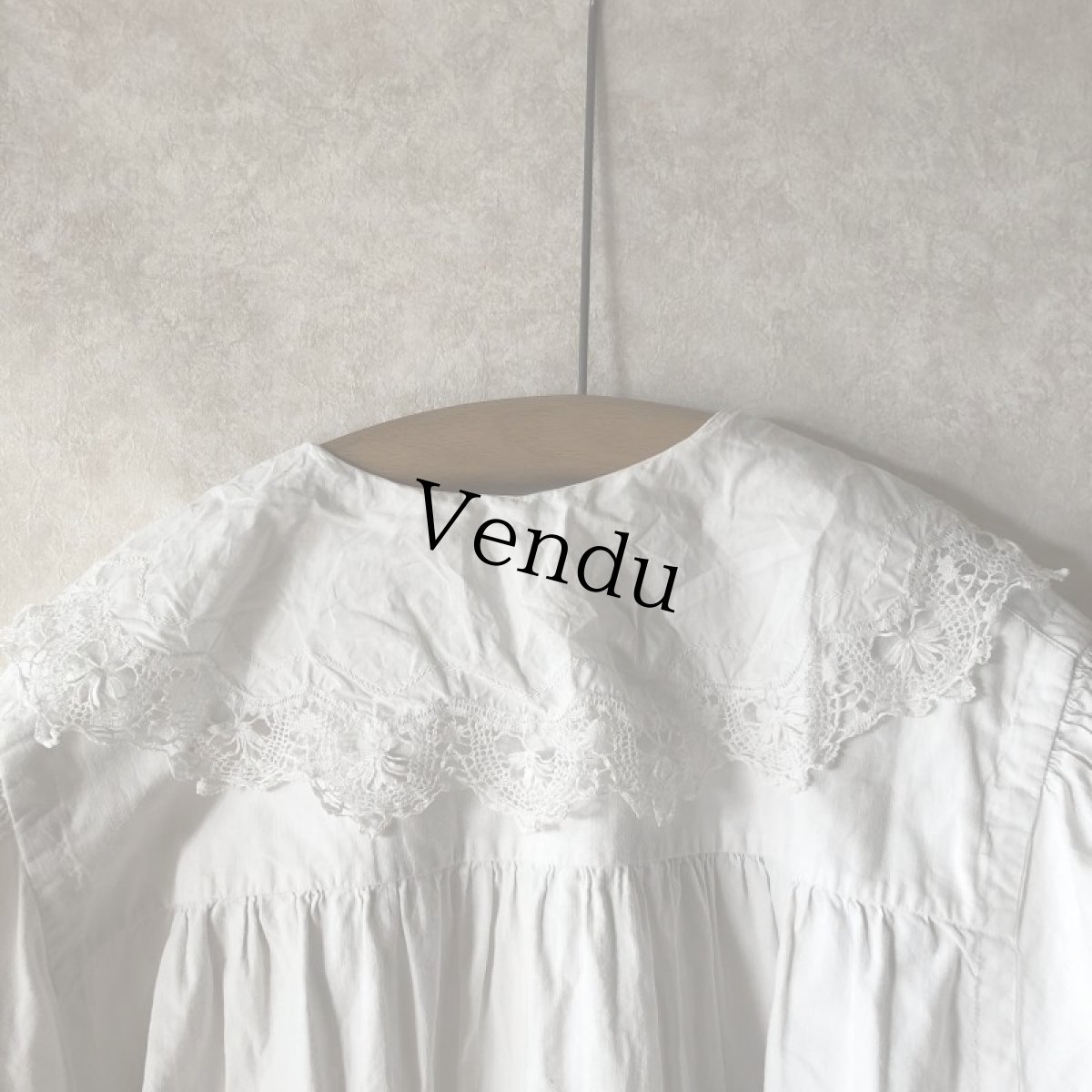 画像11: アンティーク フレンチワンピース (11)