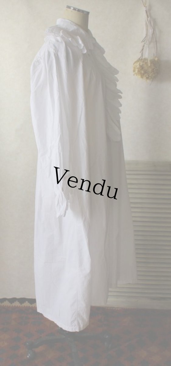 画像3: アンティーク フレンチワンピース (3)