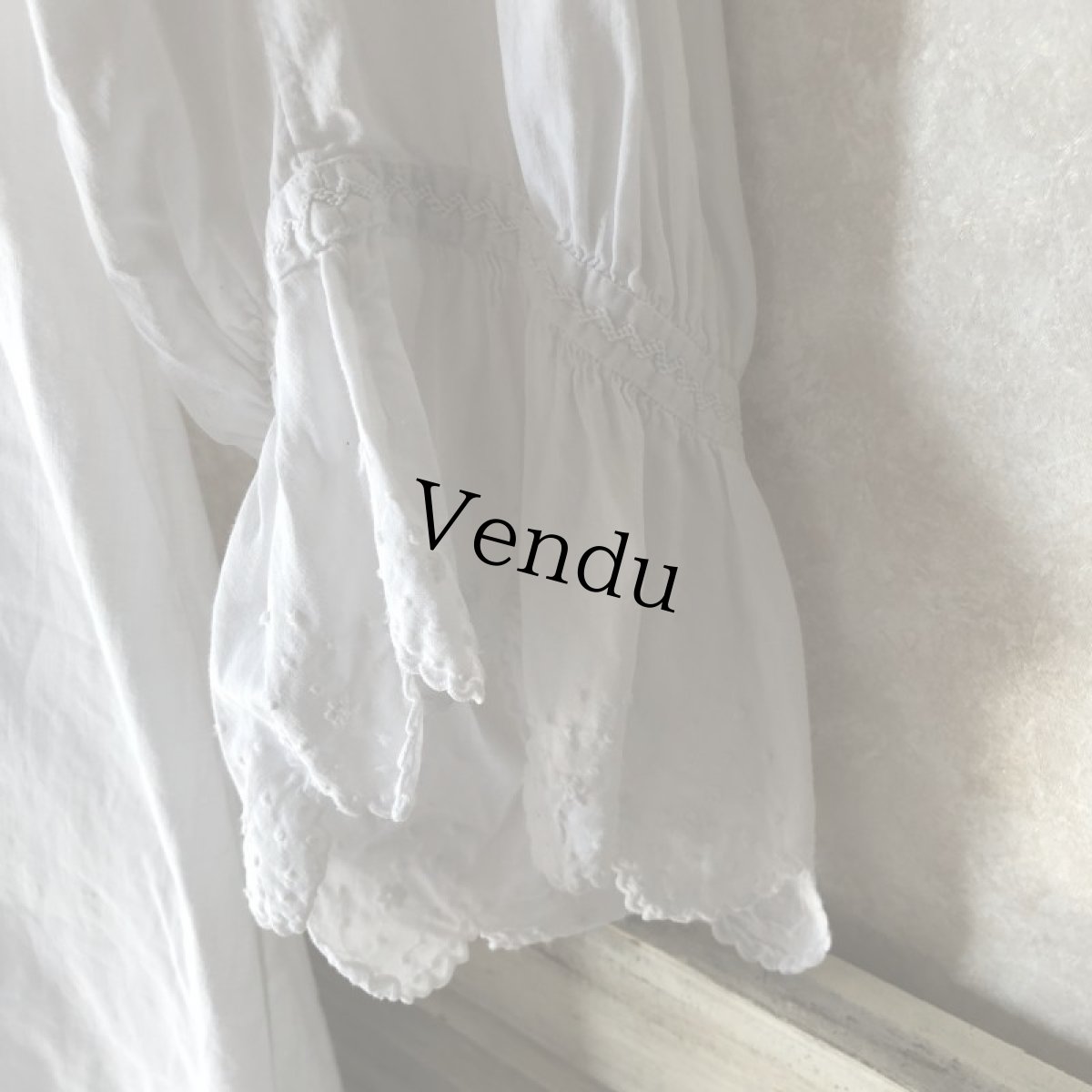 画像11: アンティーク フレンチワンピース (11)