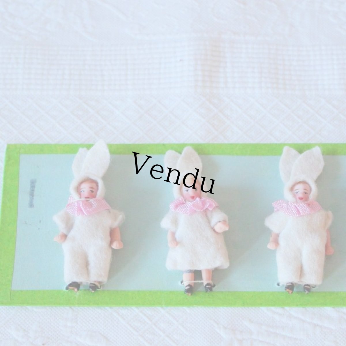 画像8: Hertwig ミニバニーミニョネットペア (8)