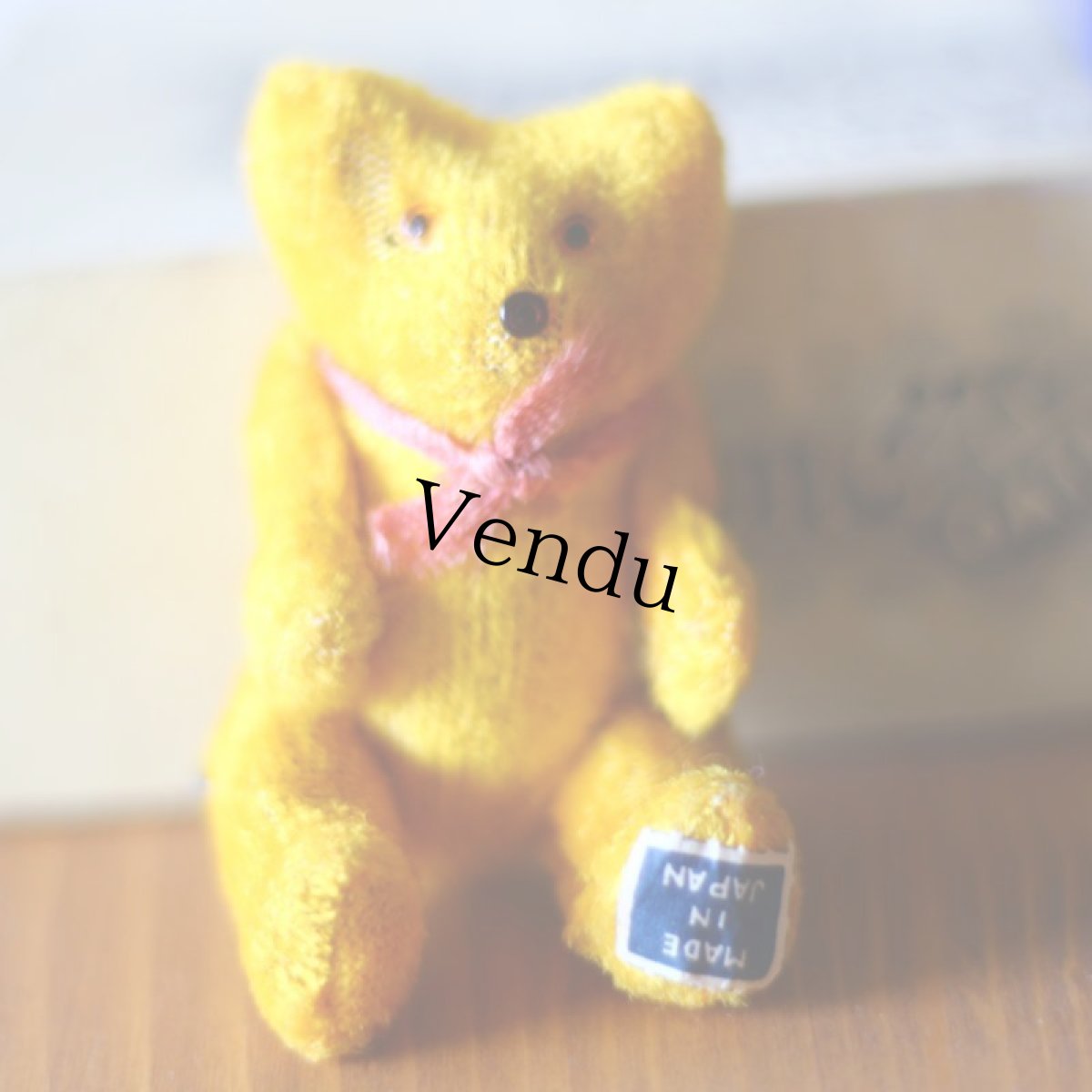画像2: Mini Honey Color Bear (2)