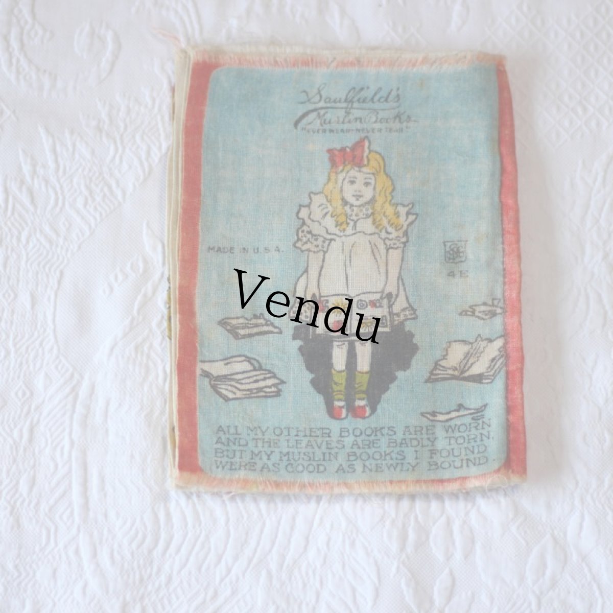 画像7: Ring-Round A-Rosy/Kate Greenaway CLOTH BOOK (7)