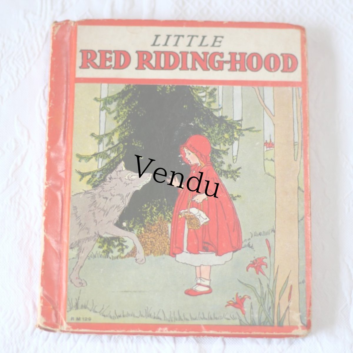 画像1: Little Red Riding-Hood 赤ずきんちゃんの絵本 (1)