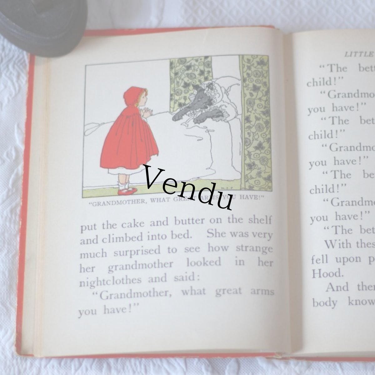 画像8: Little Red Riding-Hood 赤ずきんちゃんの絵本 (8)