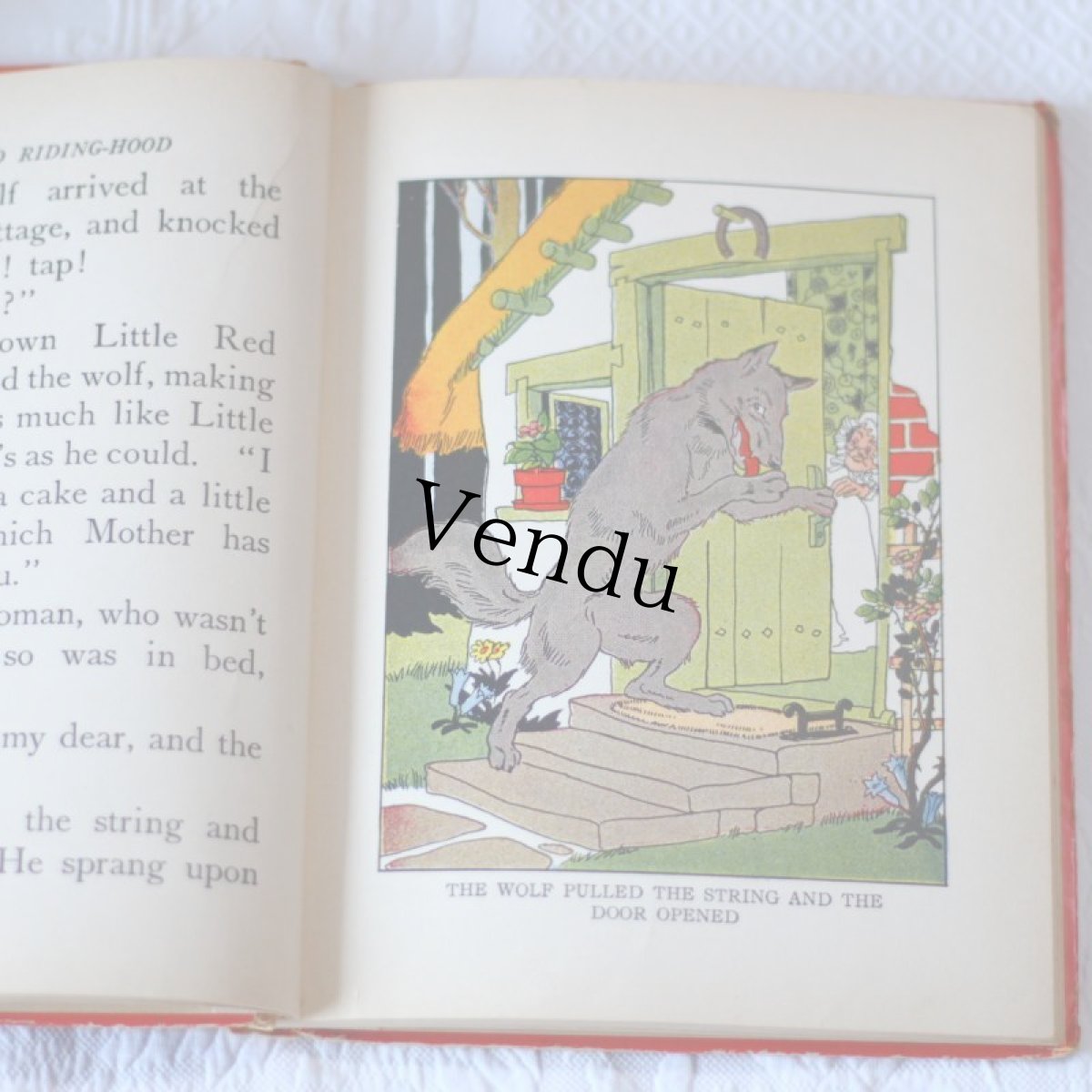 画像7: Little Red Riding-Hood 赤ずきんちゃんの絵本 (7)