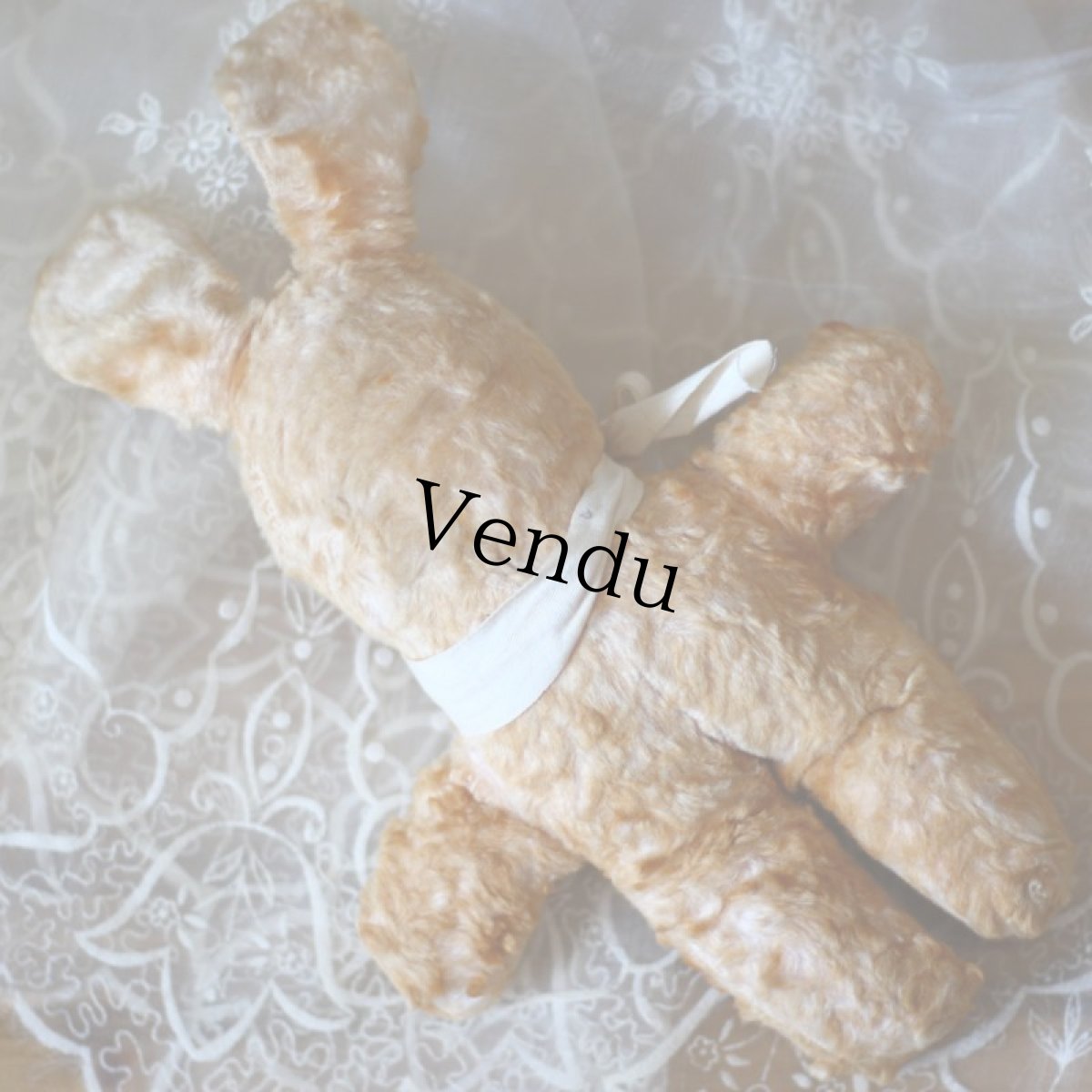 画像5: Rabbit Bear / ボタンアイのラビット アンティークラビット (5)