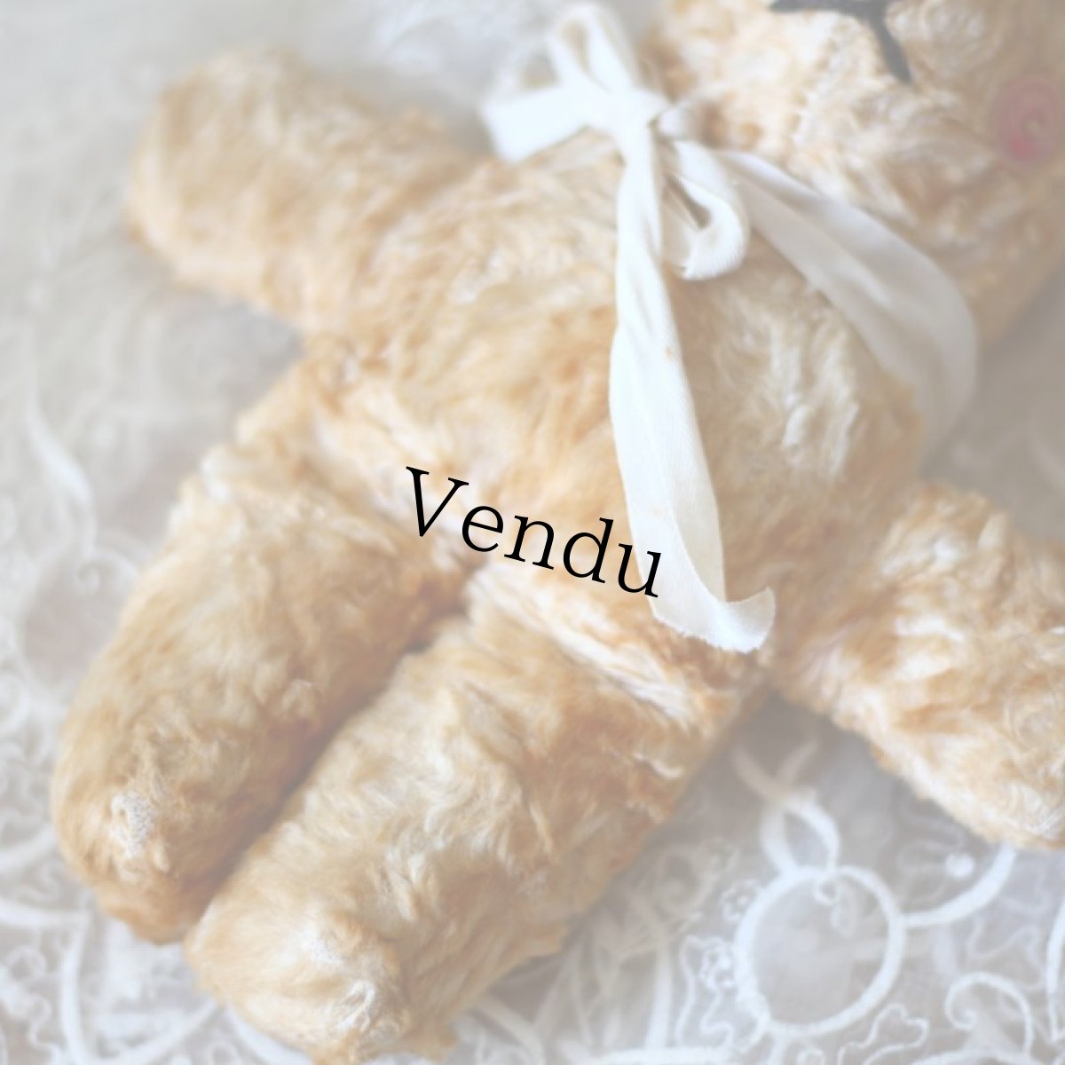 画像3: Rabbit Bear / ボタンアイのラビット アンティークラビット (3)