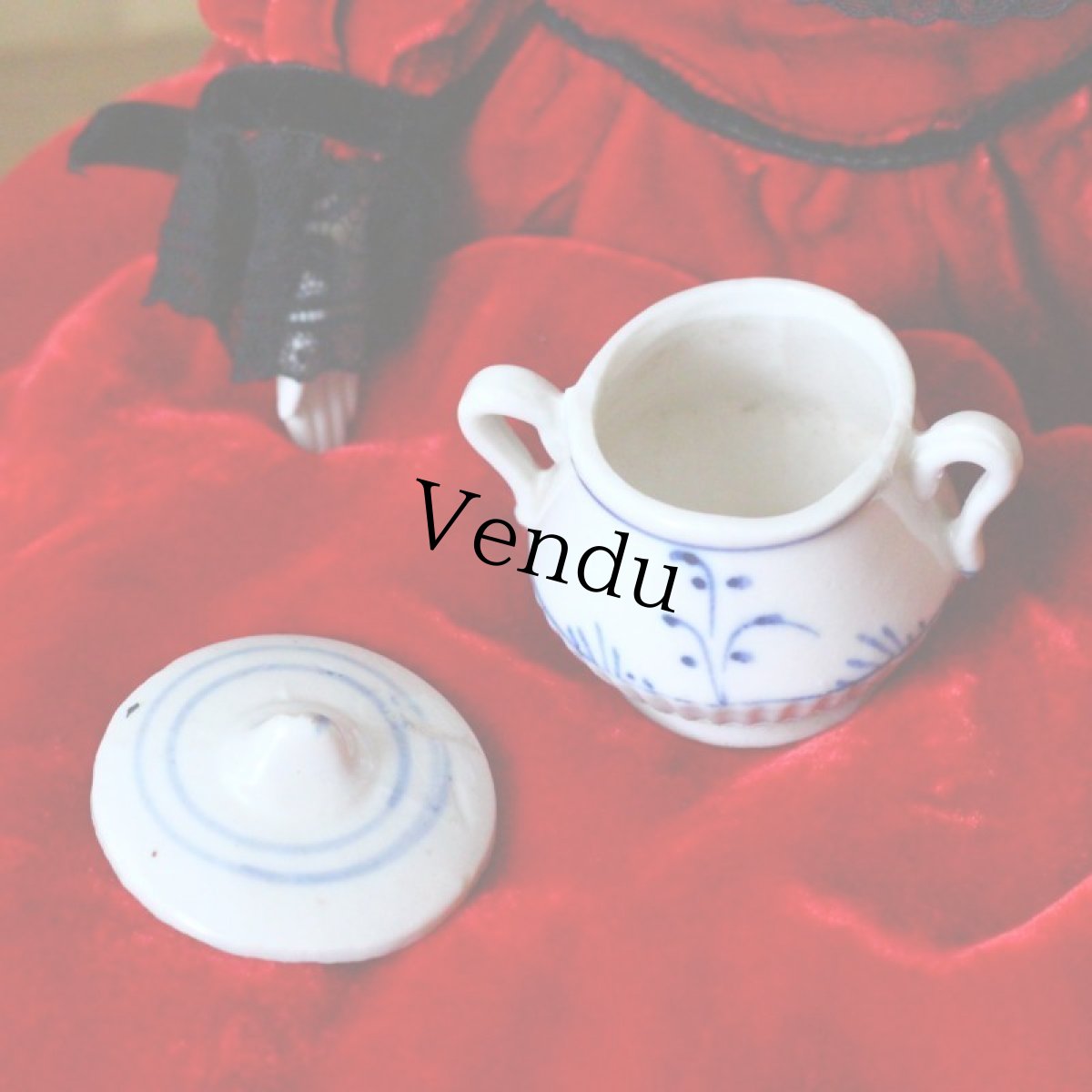 画像7: サキソニー柄 おままごとティーセット/Doll house Child Teaset＊ (7)