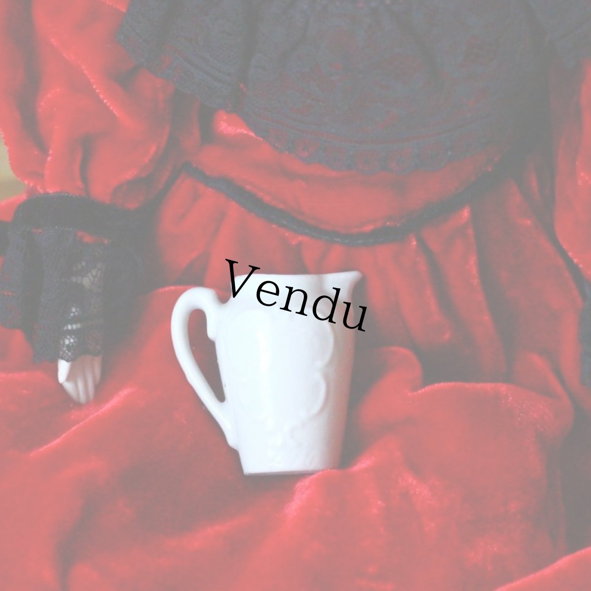 画像6: サキソニー柄 おままごとティーセット/Doll house Child Teaset＊ (6)