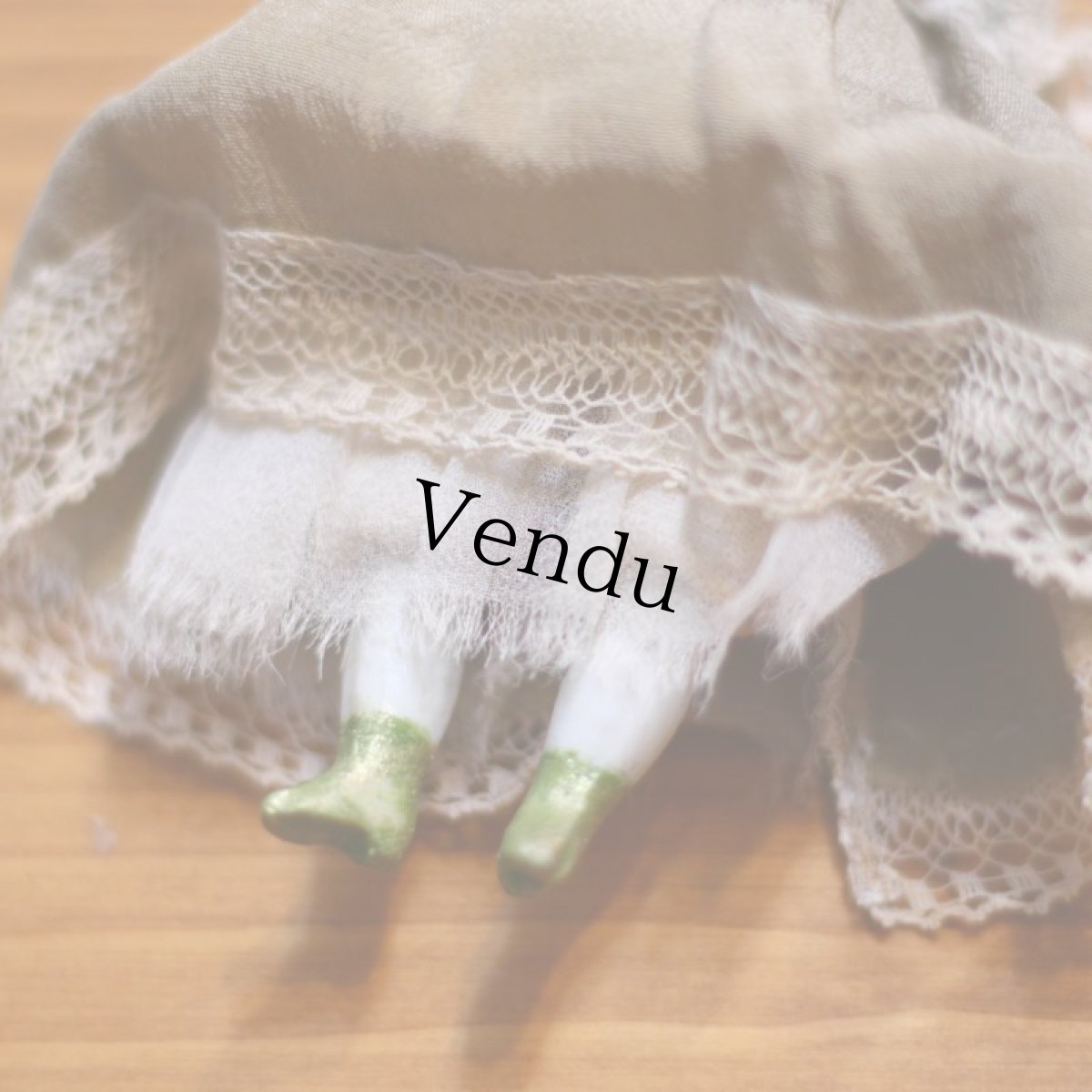 画像7: ロシア作家によるドレスを身につけたチャイナヘッドドール (7)