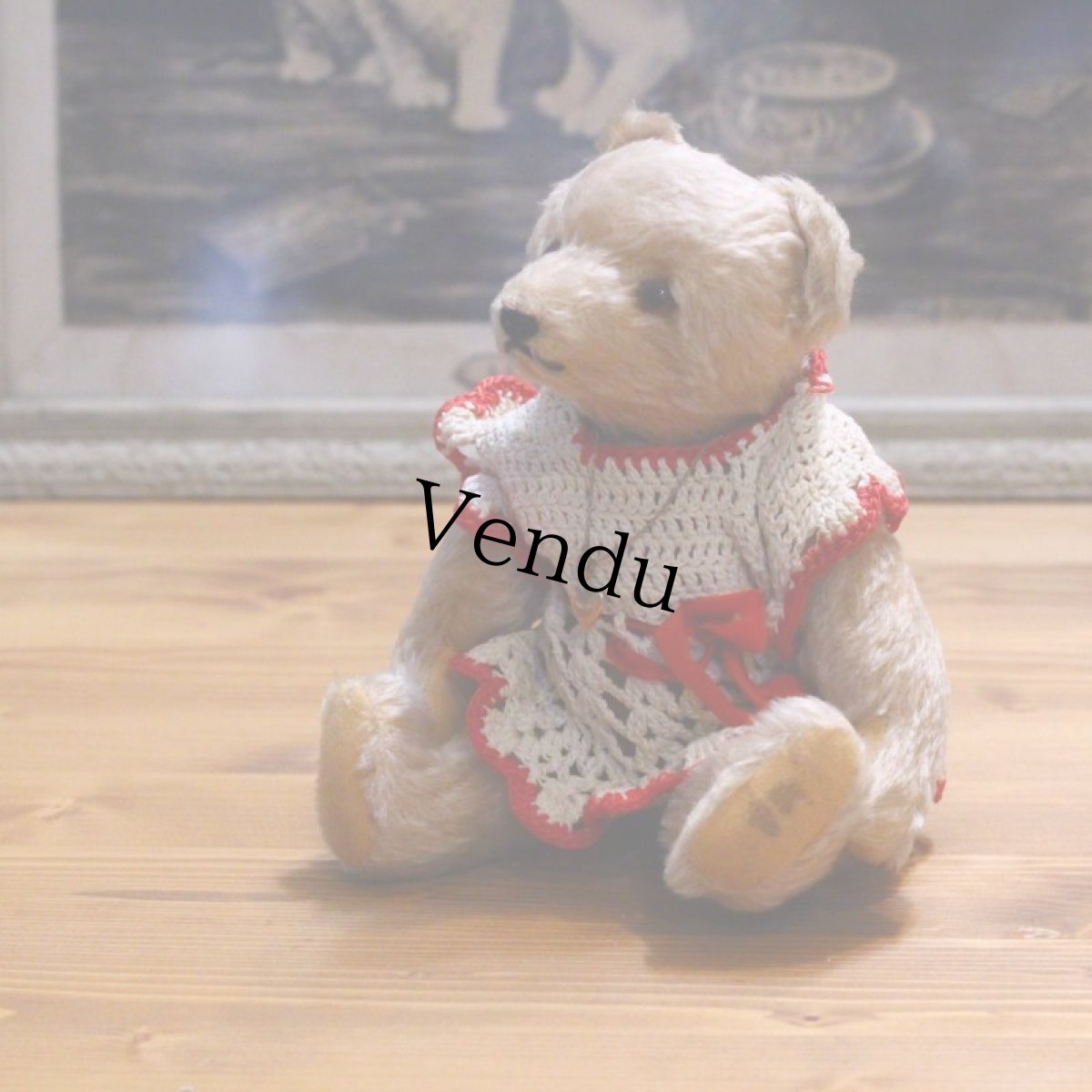 画像2: ハーマン テディ オリジナル社 テディベア /タグ付き (2)