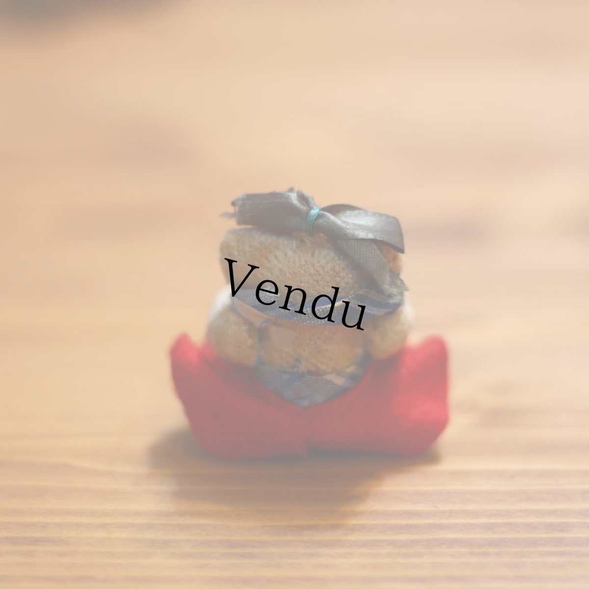 画像3: グラスアイの小さなテディベア (3)