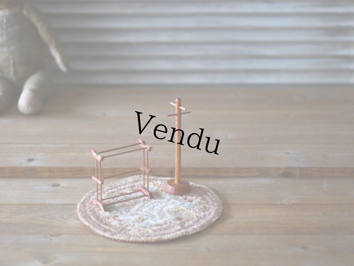 画像3: アンティークドールハウス家具セット＊ (3)