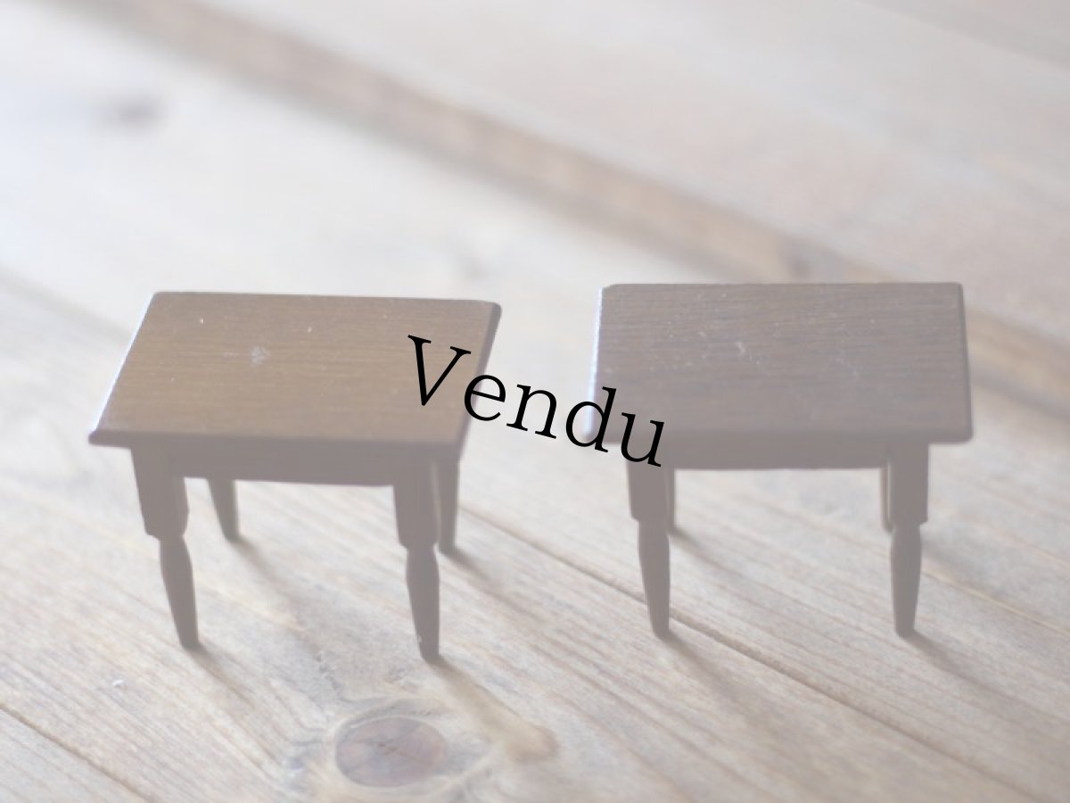 画像7: アンティークドールハウス家具セット＊ (7)