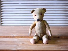 画像4: イギリス アンティークベア モヘアレス 1920s (4)