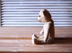 画像7: イギリス アンティークベア モヘアレス 1920s (7)