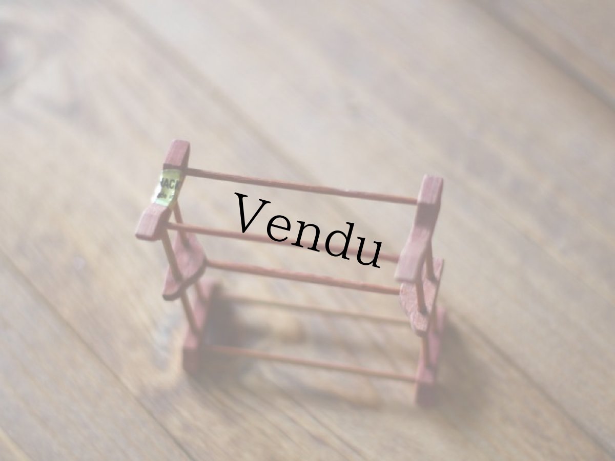 画像5: アンティークドールハウス家具セット＊ (5)