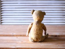 画像6: イギリス アンティークベア モヘアレス 1920s (6)