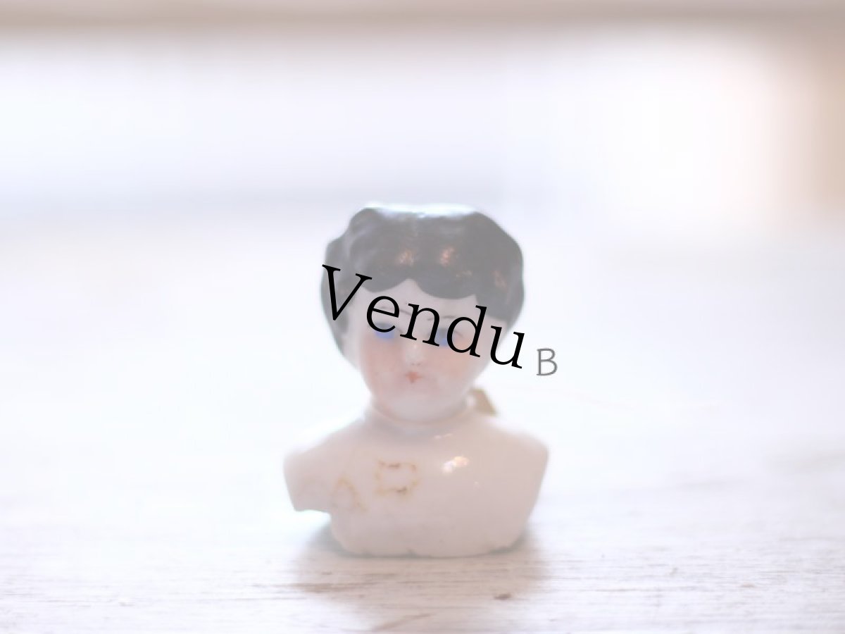 画像3: チャイナヘッドドール ショルダーヘッド (3)