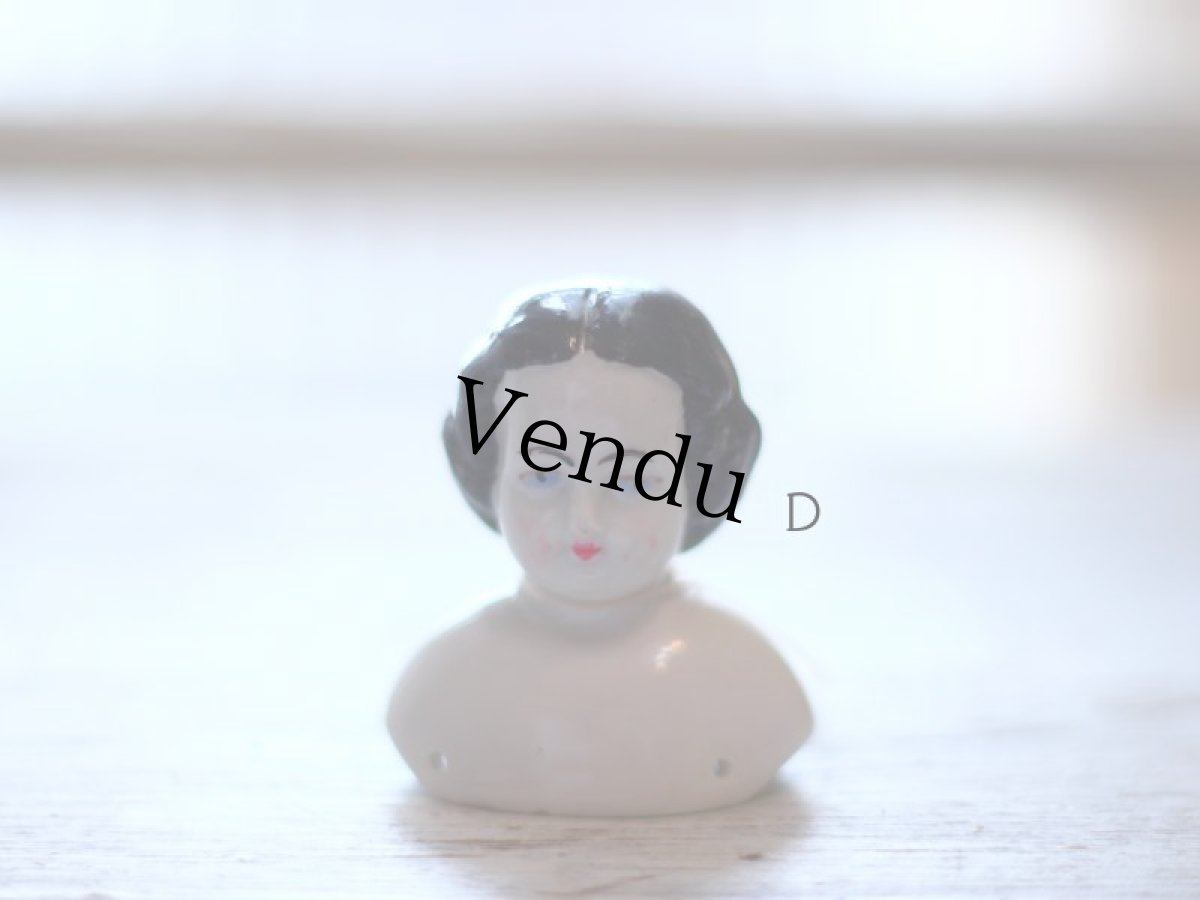 画像5: チャイナヘッドドール ショルダーヘッド (5)