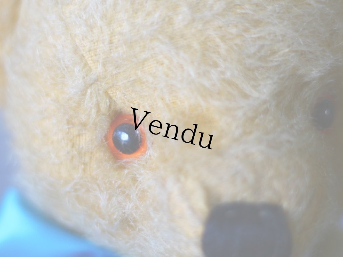 画像4: チャドバレー アンティーク ベア/British Chad Valley＊ (4)