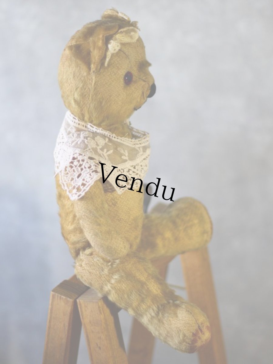 画像9: チャドバレー アンティーク ベア/British Chad Valley＊ (9)