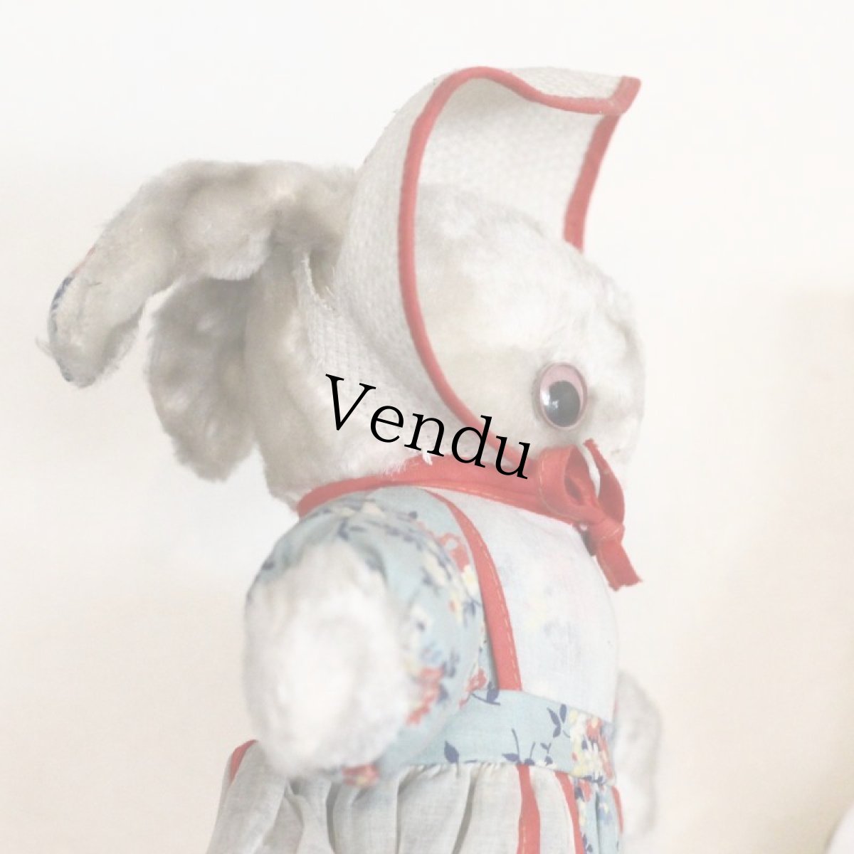 画像10: おしゃれで可愛いうさぎのぬいぐるみ (10)