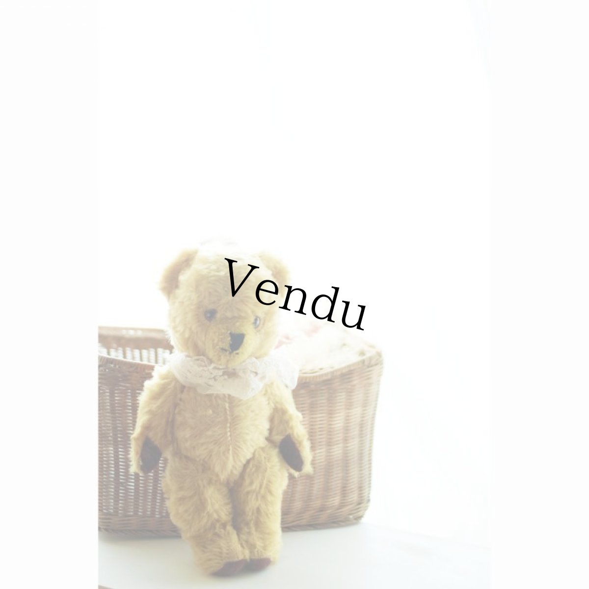 画像1: イギリス メリーソート社 耳鈴テディベア (1)