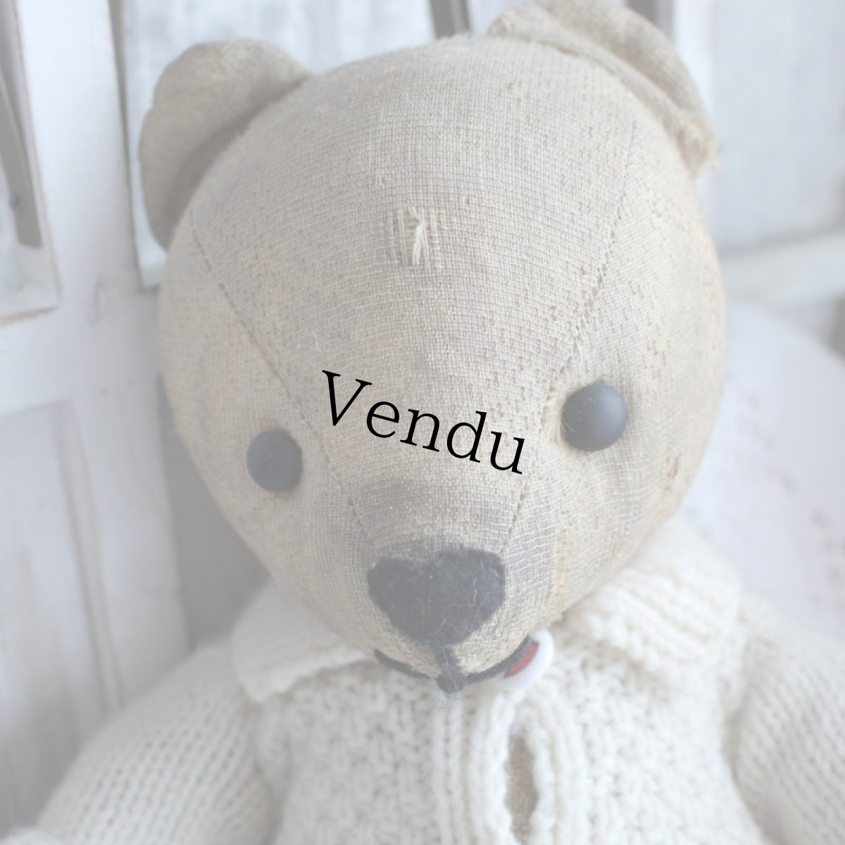 画像2: イギリスアンティーク テディベア  335 (2)