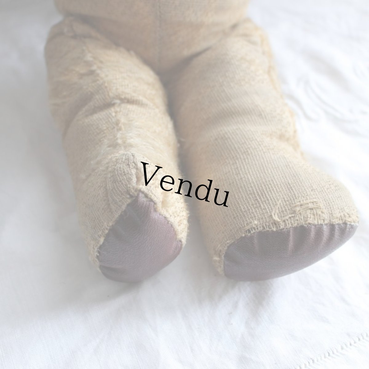 画像10: イギリスアンティーク テディベア  335 (10)