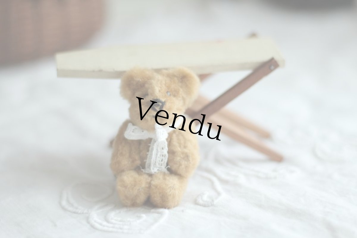 画像2: アンティークミニチュアテディベア  342 (2)