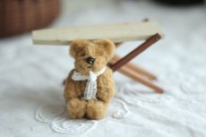 画像2: アンティークミニチュアテディベア  342 (2)