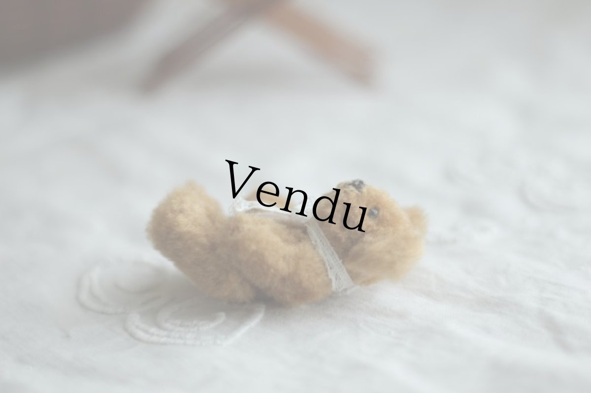 画像4: アンティークミニチュアテディベア  342 (4)