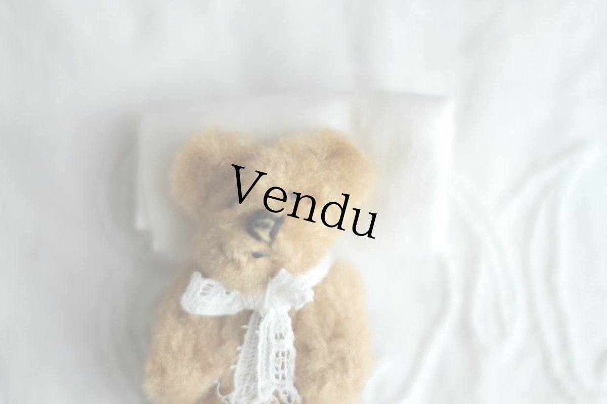 画像5: アンティークミニチュアテディベア  342 (5)