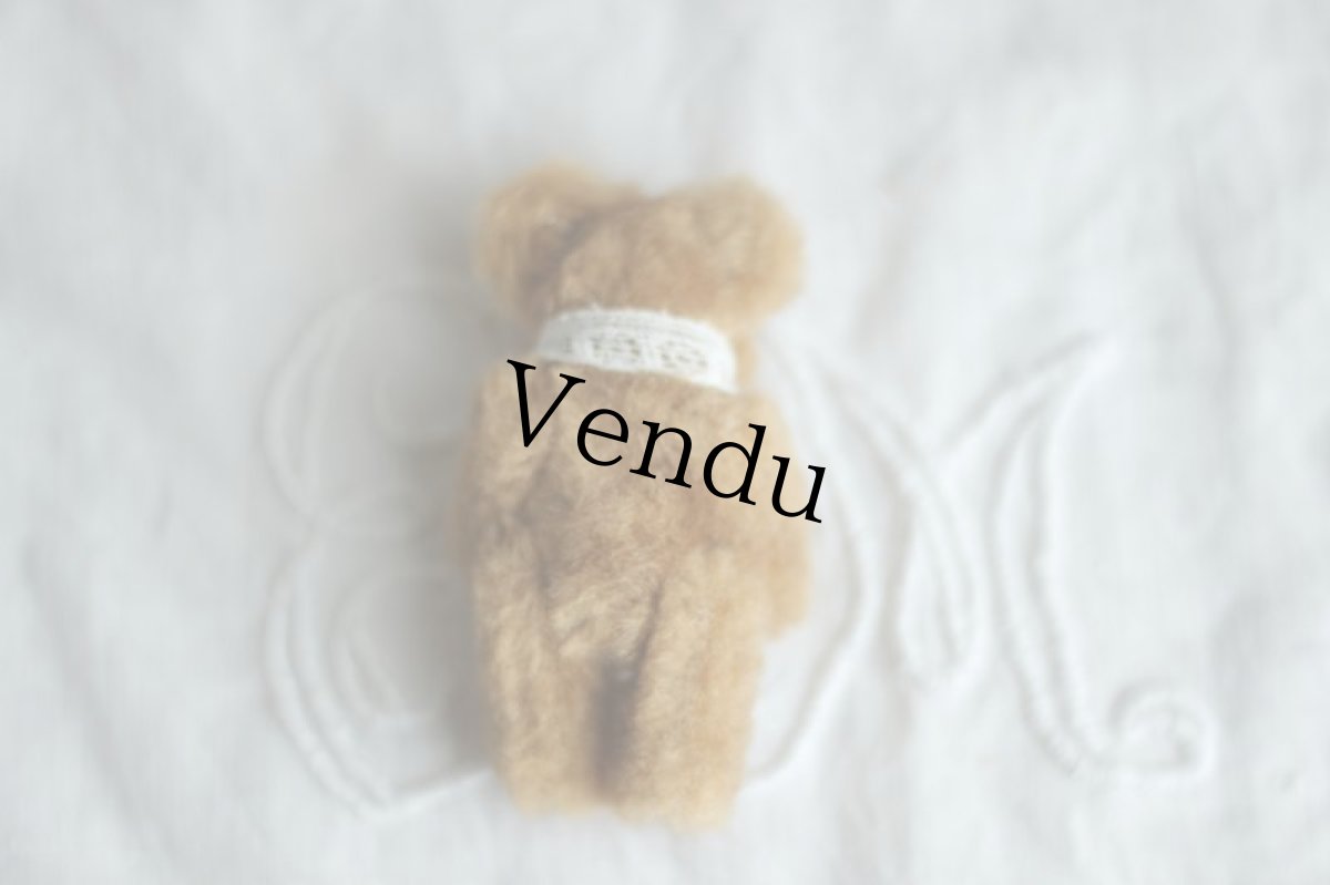 画像6: アンティークミニチュアテディベア  342 (6)