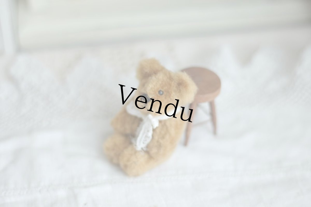 画像7: アンティークミニチュアテディベア  342 (7)