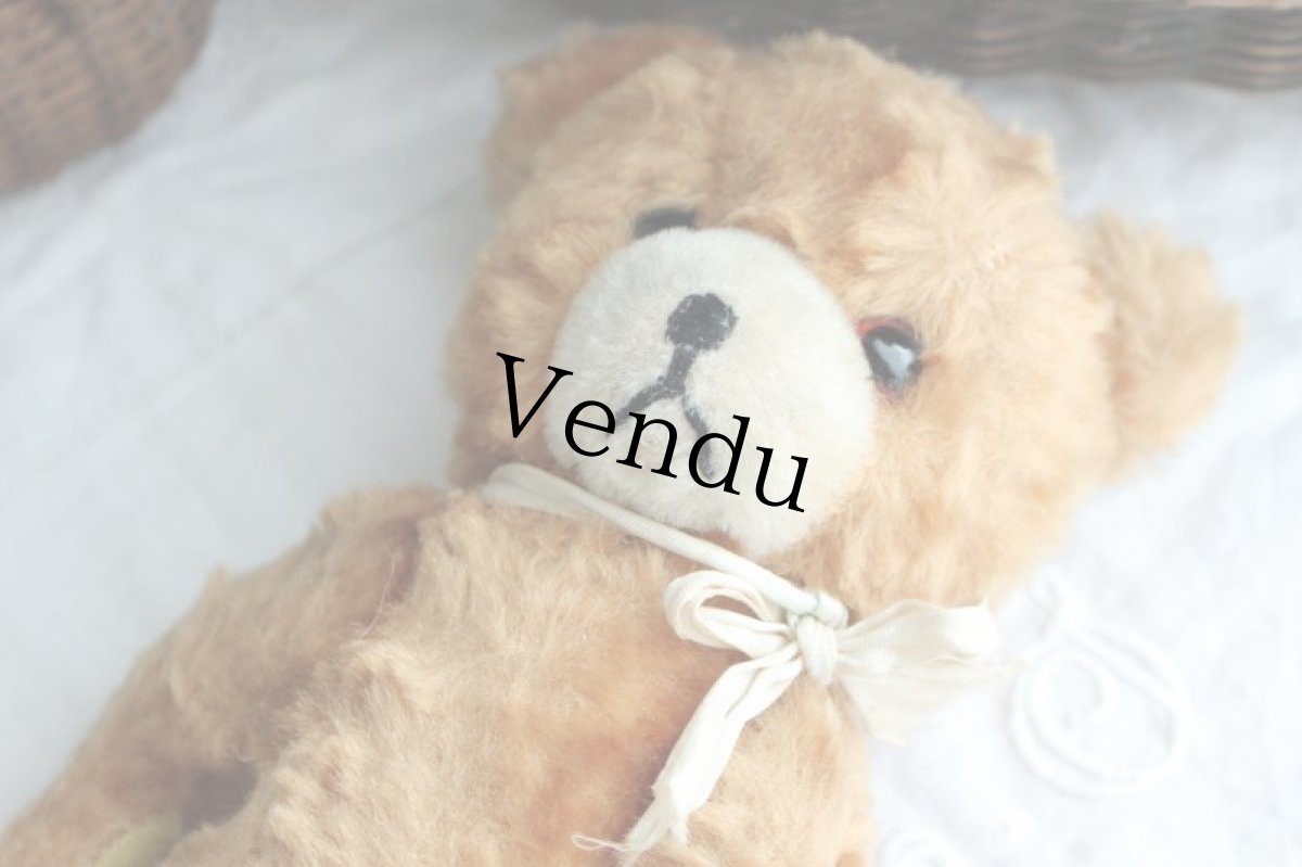 画像6: イギリスアンティークテディベア  354 (6)