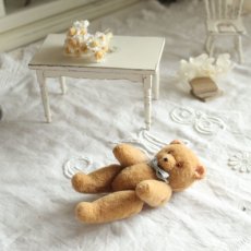 画像1: アンティーク小さい小さいテディベア  372 (1)