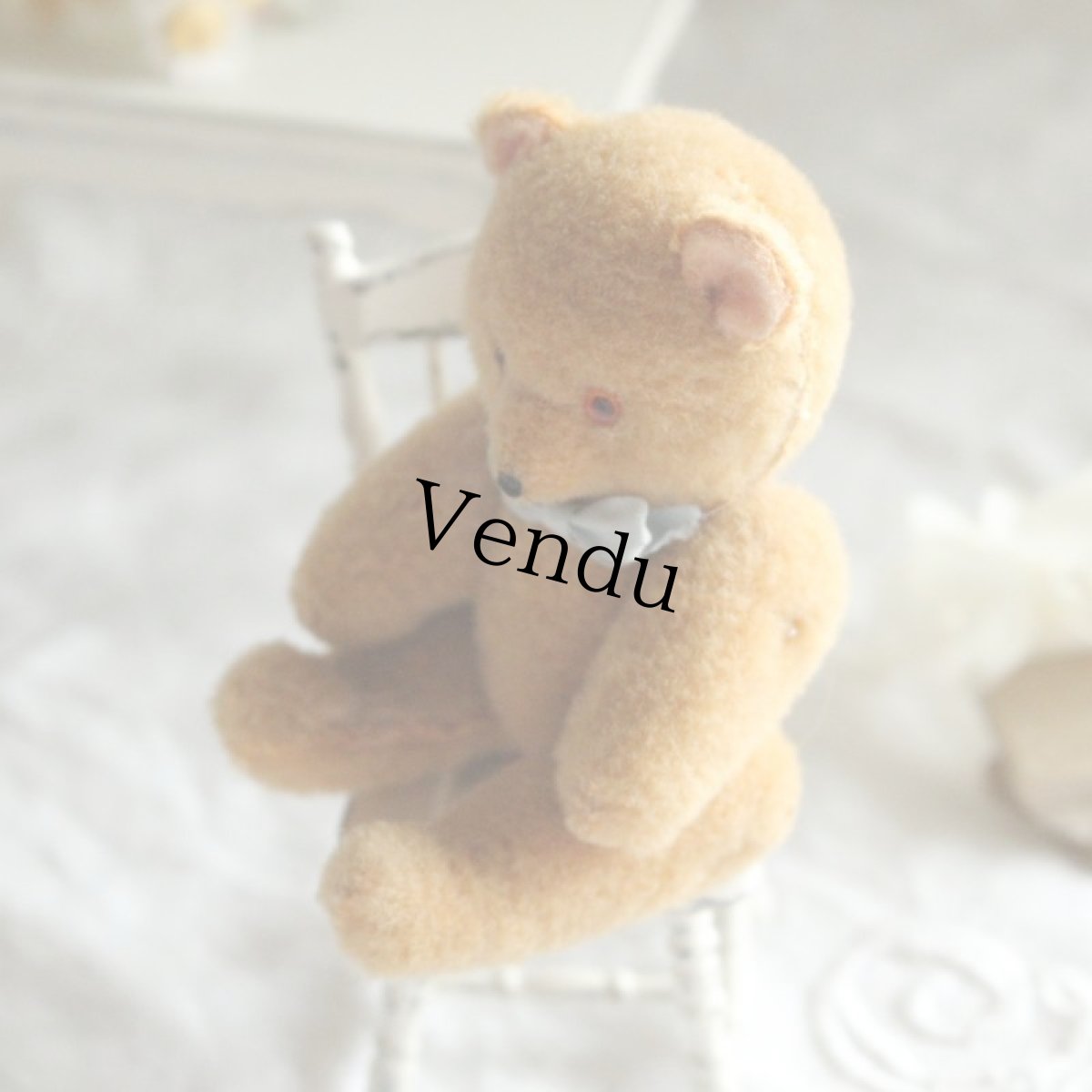 画像3: アンティーク小さい小さいテディベア  372 (3)